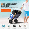 Beach Dolly Cart with Big Wheels for Sand and Outdoor Use