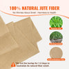 Natural Burlap Fabric Roll for Gardening and Decor