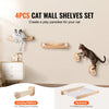 Wall Mounted Cat Shelves and Perches for Climbing and Play