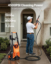 Electric Pressure Washer for Home and Outdoor Cleaning