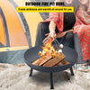 Outdoor Fire Pit Bowl Wood Burning for Patio Backyard and Camping