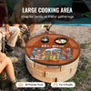 Campfire Grill Grate for Outdoor Cooking and Fire Pit Use