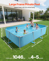Above Ground Frame Pool for Backyard Family Use