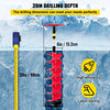 Ice Drill Auger with Adapter for Ice Fishing and Ice Drilling