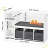Kids Reading Nook Bench with Storage for Playroom