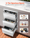Outdoor Kitchen Stainless Steel Access Drawers Flush Mount for BBQ Island