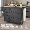 Rolling Kitchen Island Cart with Storage for Home Kitchen