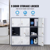 Metal Storage Locker Cabinet for Office School and Gym