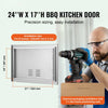 Stainless Steel BBQ Access Door with Vents for Outdoor Kitchen
