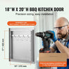 Stainless Steel BBQ Access Door with Hook for Grill Station