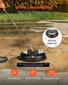 Pressure Washer Surface Cleaner Attachment for Driveways and Patios