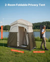 Double Room Privacy Tent for Camping