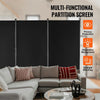Folding Room Divider Privacy Screen for Office and Bedroom