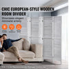 Wood Folding Room Divider Privacy Screen for Home