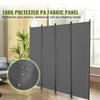 Folding Room Divider Privacy Screen for Home and Office
