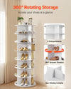 Rotating Shoe Rack Tower Organizer