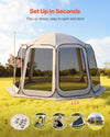 Large Screen House Tent for Outdoor Gatherings