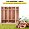 Classroom Coat Locker with Hooks and Storage for Kindergarten and School