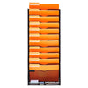 Metal Wall File Holder 12 Pockets for Organized Storage and Easy Access
