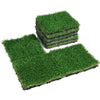 1.57 in H High-Density Artificial Turf for Gardens, Play Areas, and Indoor Use