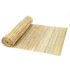 6ft High Bamboo Slat Fencing Roll - Natural Moso Bamboo for Outdoor Use