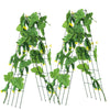 4 Metal Mesh Panels 15.75IN W x 39.37IN H Plant Support Trellis A-Frame