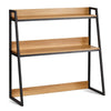 37.4 in x 12.6 in x 35.4 in Desktop Bookshelf Organizer for Home Office