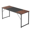 63 in Computer Desk with Reinforced Frame and Adjustable Feet for Home Office