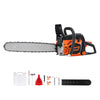 58CC Gas Chainsaw 20IN Bar 3.22HP 17.91IN Cutting Diameter Durable Fuel Tank
