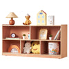 5-Compartment Wood Cubby Storage Tray for Kids - Organized Storage Solution