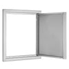 457x533x46 mm Stainless Steel BBQ Access Door - Left & Right Reversible Design