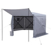 12x12 ft Pop-Up Gazebo Screen Tent with 360¡ã Ventilation and Wind Protection