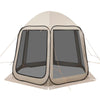 Complete Accessory Kit for Portable Screen Room Canopy with 6 Person Capacity