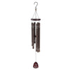 42 in Deep Tone Wind Chimes with 6 Aluminum Tubes and Bronze Finish