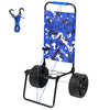 Beach Dolly Cart with Big Wheels for Sand and Outdoor Use