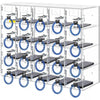 Acrylic Cell Phone Locker 20 Slots Freestanding or Wall Mounted Storage
