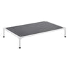 42 x 30 in Elevated Dog Bed with Aluminum Frame and Breathable Mesh Fabric