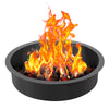 40 in. Dia Fire Pit Liner with 8 Panels for Easy Assembly and DIY Use