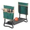 Dual Tool Bags Compact Garden Kneeler Supports 330 lbs for Comfortable Gardening