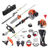 26CC 2-Stroke Gas Hedge Trimmer 5-in-1 Multi-Function Tool Set