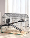 Transparent Hamster Cage Habitat for Small Animals