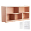 5-Compartment Wood Cubby Storage Tray for Kids - Organized Storage Solution