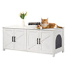 Cat Litter Box Enclosure Cabinet for Home Use