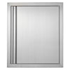 457x533x46 mm Stainless Steel BBQ Access Door - Left & Right Reversible Design