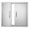 660x609x45 mm Stainless Steel Access Door for Outdoor Kitchens and BBQ Islands