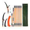 26.4ft Extendable Tree Saw with Dual-Hook Blades and Carrying Bag
