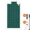 Large-Size Inground Pool Cover with Enhanced Fastening System and Hassle-Free Installation