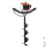 43CC Fuel-Powered Auger with 30in Drill Bit and Complete Accessories