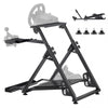 Quick Folding Racing Simulator Cockpit with Adjustable Features
