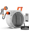 9 Patterns Nozzle 180¡ã Flexible Rotation Upgraded Slow Rewind All-Weather Durable Hose Reel